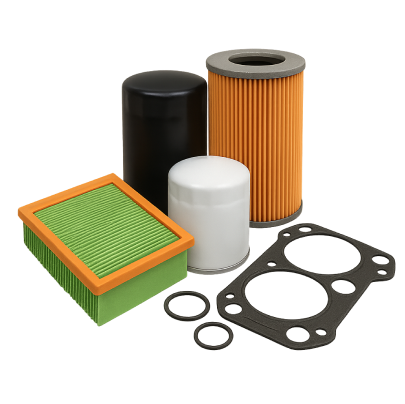 Filter, Dichtungen & Dichtringe