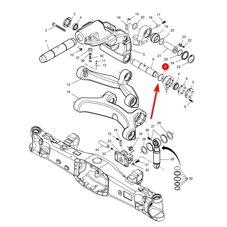 AGCO - 001052823 - Massey Ferguson O-Ring