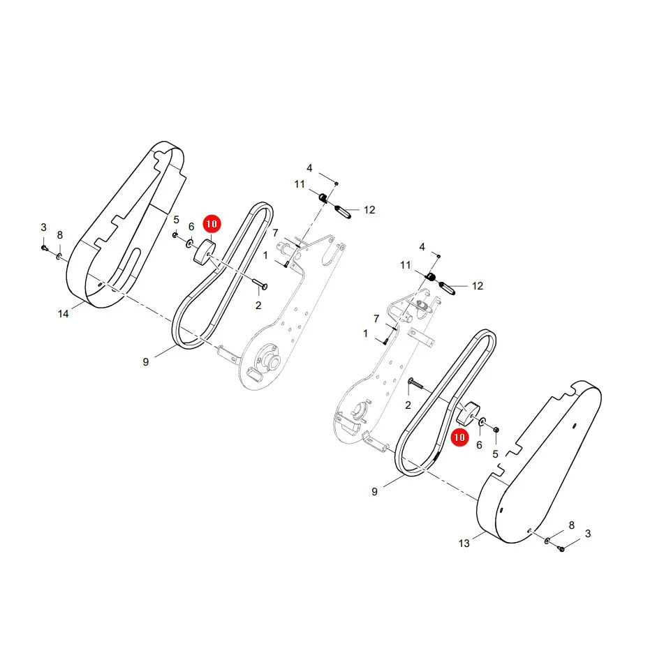 AGCO - 0934-99-02-00 - Gleitstück Massey Ferguson Lely