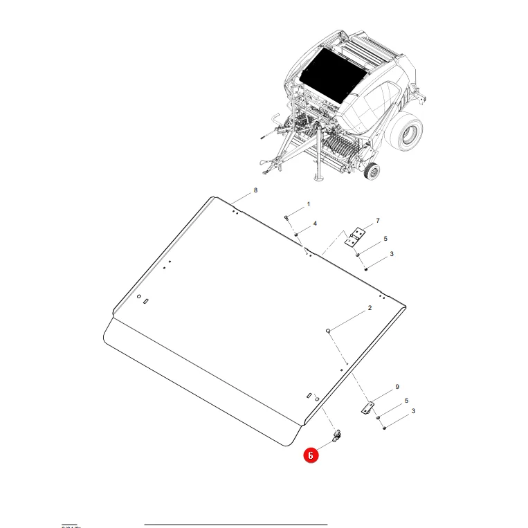 AGCO - 0938-29-92-000 - Schloss Massey Ferguson