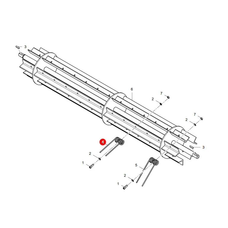 AGCO - 0940-52-70-00 - Aufnahmezinken Massey Ferguson Lely
