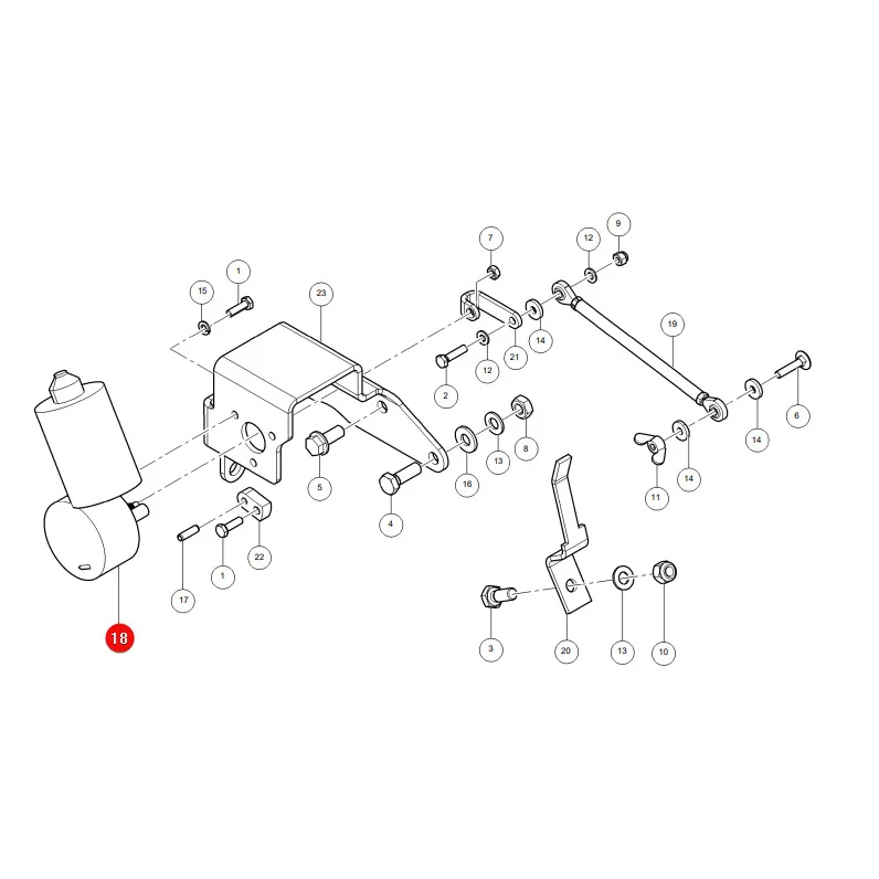 AGCO - 0970-10-08-00 - Massey Ferguson Motor