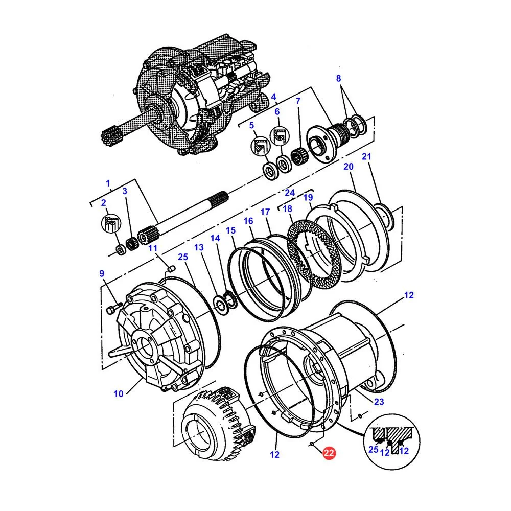 AGCO - 1440011X1 - Massey Ferguson Getriebe-O-Ring