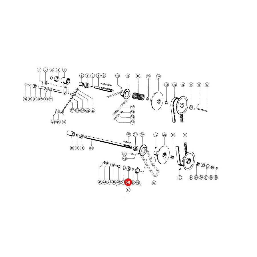 AGCO - 1440489X1 - Massey Ferguson Lager 6204Z