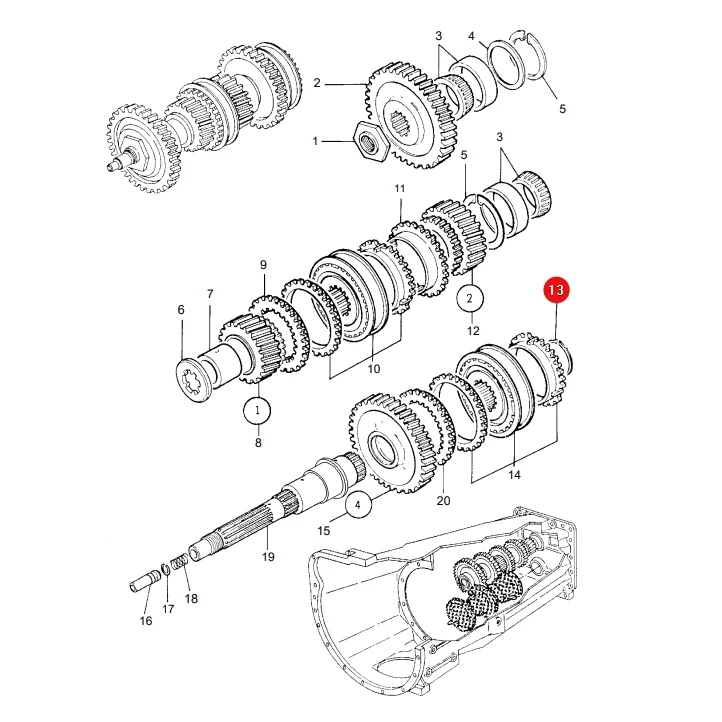 AGCO - 1440873X1 - Massey Ferguson Sicherungsring
