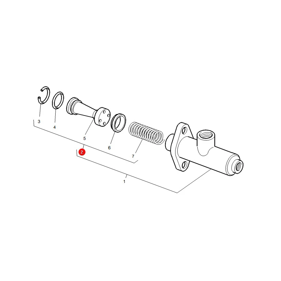 AGCO - 1642034M91 - Massey Ferguson  Kupplungspumpen-Kit