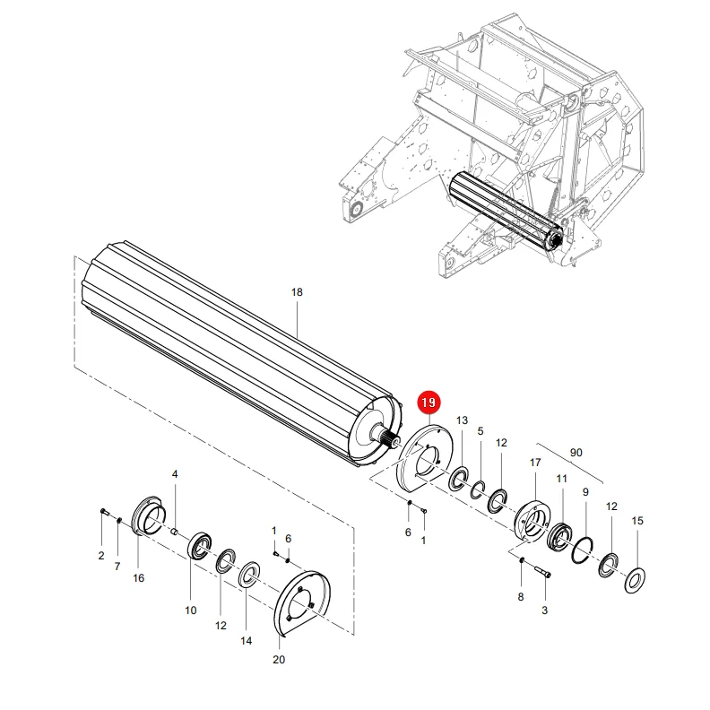 AGCO - 1752-14-04-31 - Sealing Washer Massey Ferguson Lely