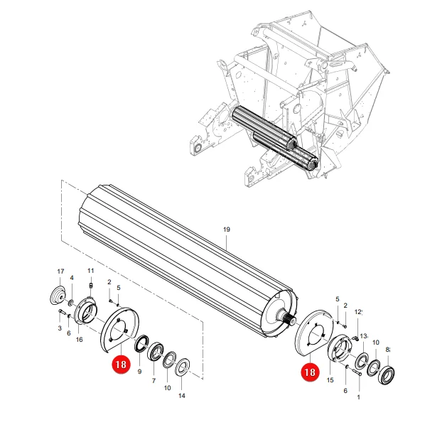 AGCO - 1753-18-05-05 - Dichtring Massey Ferguson Lely