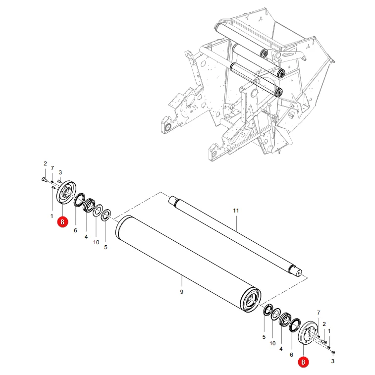 AGCO - 1759-16-02-07GY - Dichtring Massey Ferguson Lely
