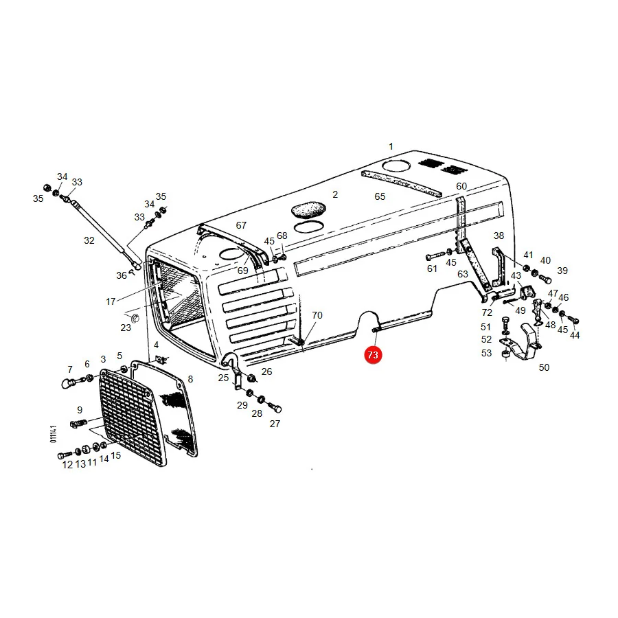 AGCO - 186505020390 - Profil Fendt