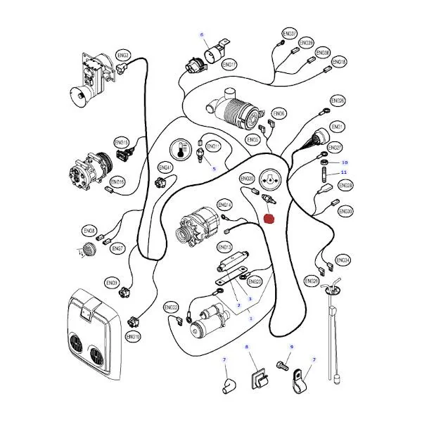 AGCO - 1877721M92 - Motoröldrucksensor Massey Ferguson