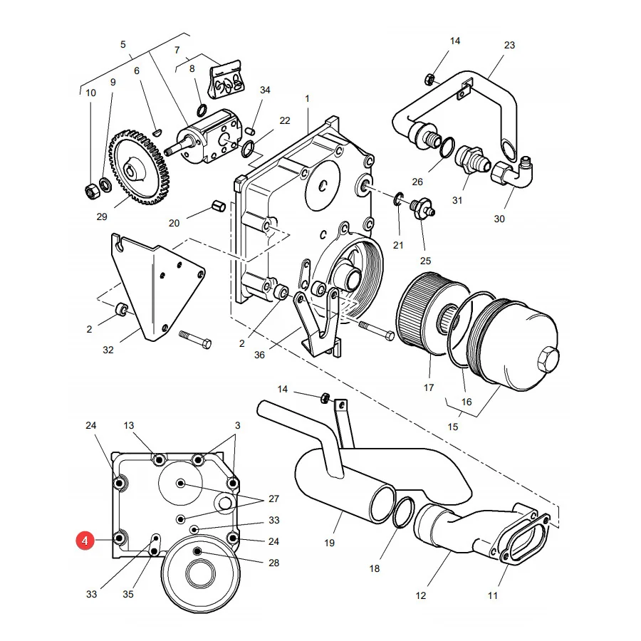 AGCO - 3009517X1 - Sechskantschraube Massey Ferguson