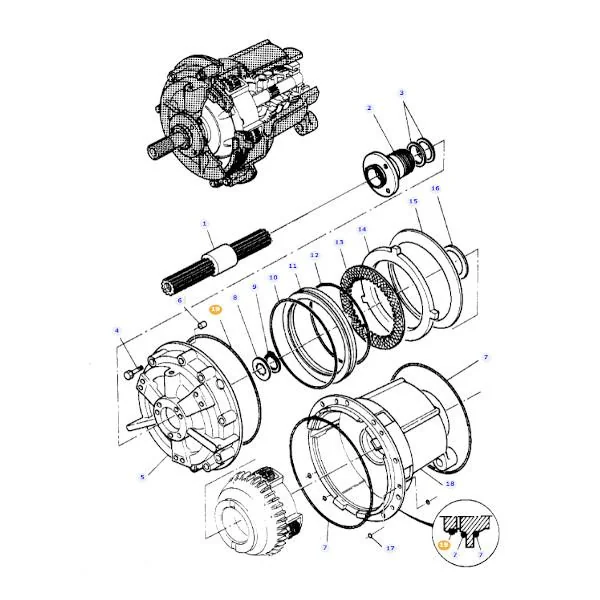 AGCO - 3010029X1 - O-Ring für Getriebe Massey Ferguson