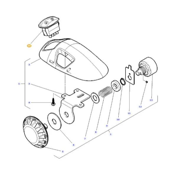 Agco - 3013524X91 - Massey Ferguson  Verbinder/Adapter Konsole