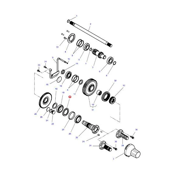 AGCO - 3014618X1 - Massey Ferguson Radialdichtring