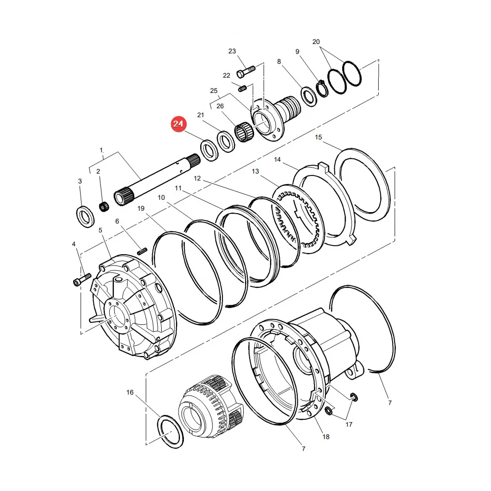 AGCO - 3382237M1 - Getriebedichtring Massey Ferguson