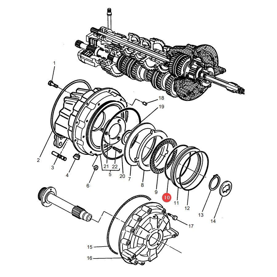 AGCO - 3382251M1 - Getriebe-O-Ring Massey Ferguson
