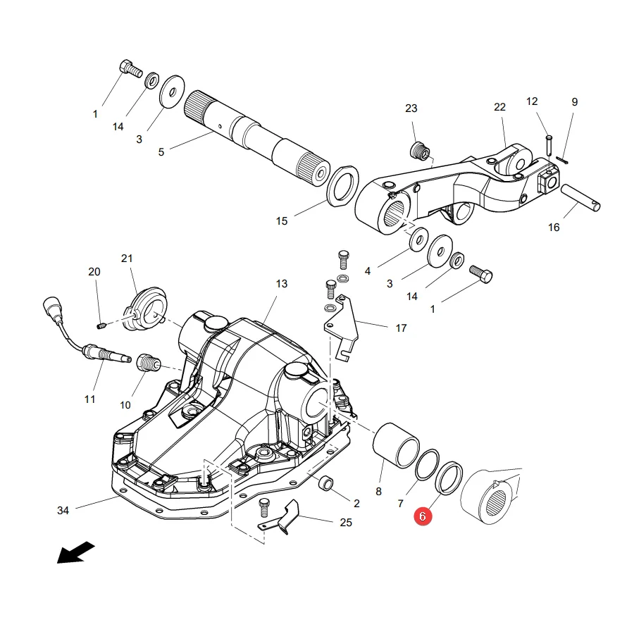 Agco - 3382270M1 - Dichtring Massey Ferguson