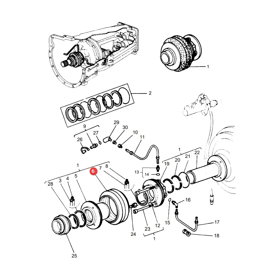 AGCO - 3382777M1 - Gummikappe für Kupplungsausrücker Massey Ferguson