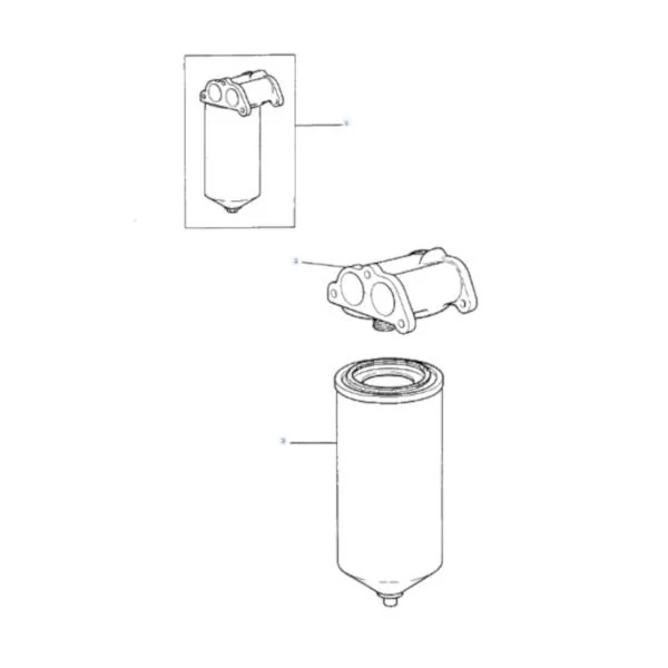 AGCO - 3383386M92 - Hydraulikfilter Massey Ferguson