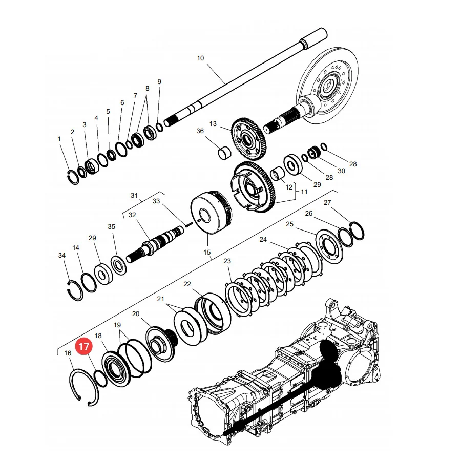 AGCO - 3384523M1 - Massey Ferguson  Vorderradantriebskupplungs-O-Ring