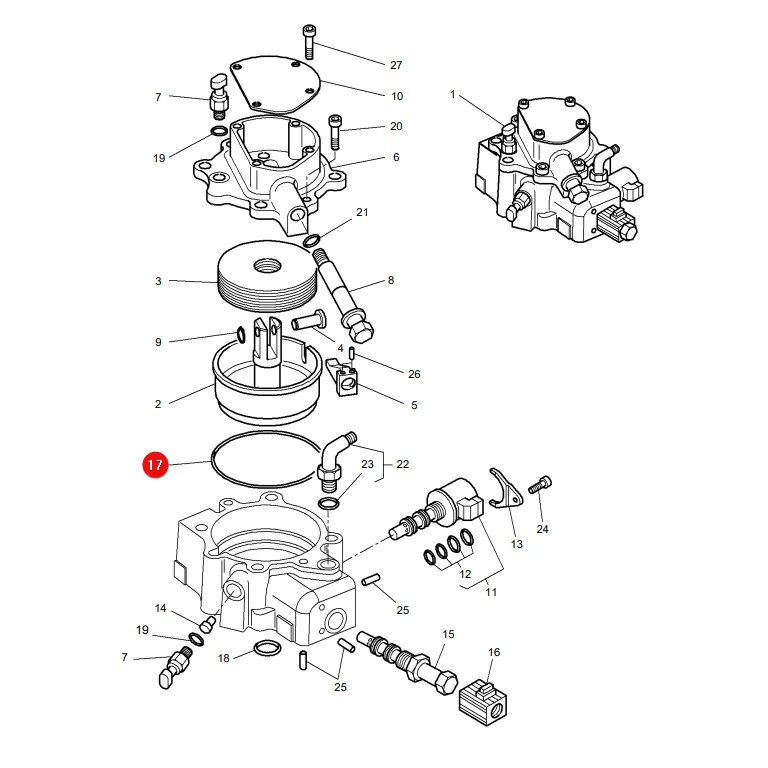 AGCO - 359205X1 - Massey Ferguson O-Ring