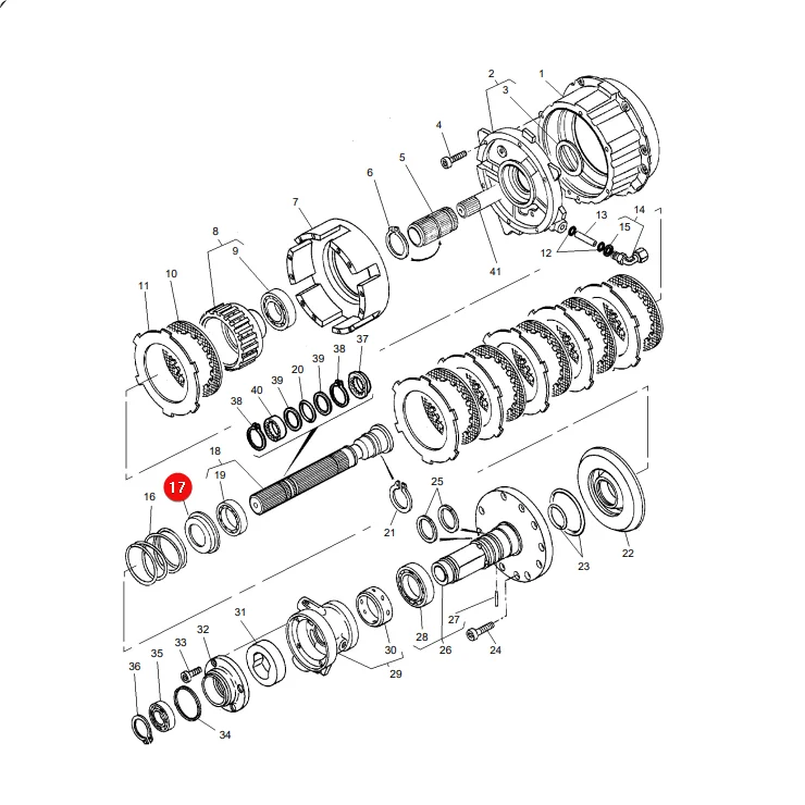 AGCO - 3619167M4 - Kupplungsscheibe Massey Ferguson