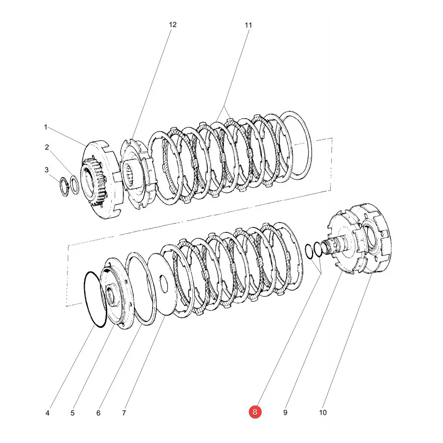 AGCO - 3697842M1 - Massey Ferguson  Getriebe-O-Ring