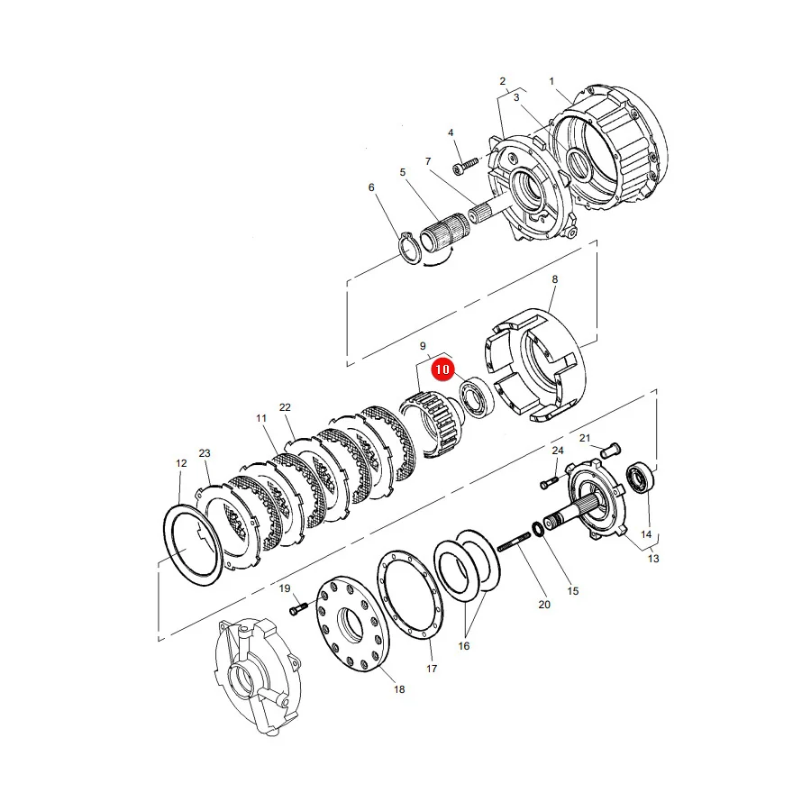 AGCO - 3712297M1 - Lager Massey Ferguson