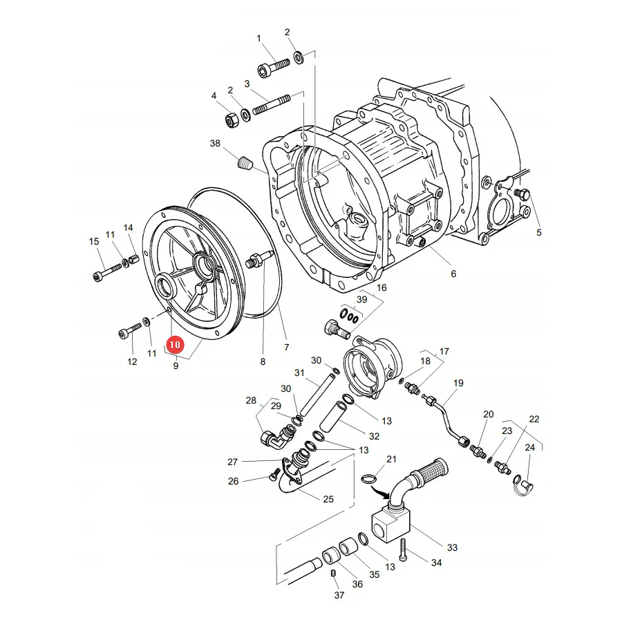 AGCO - 3712304M1 - Kupplungs-Simmerring Massey Ferguson