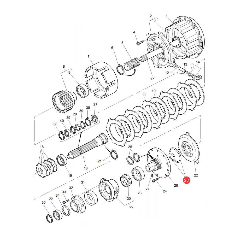 AGCO - 3713179M1 - Massey Ferguson  Antriebssystem-O-Ring