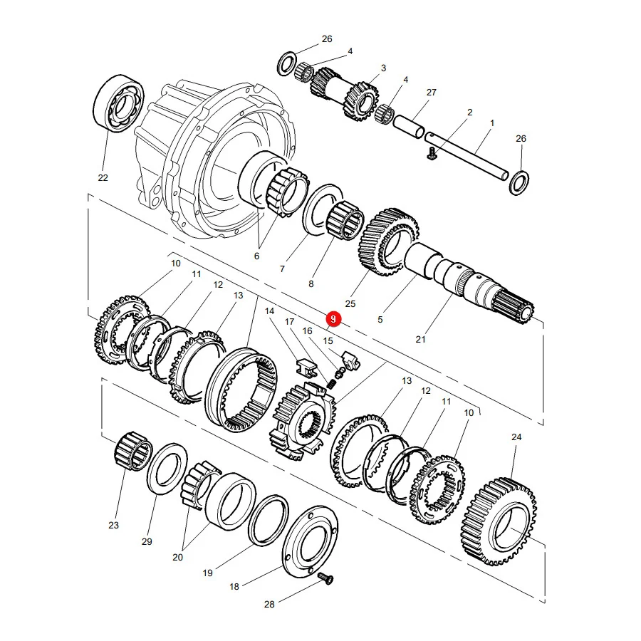 AGCO - 3714238M95 - Massey Ferguson  Synchronring