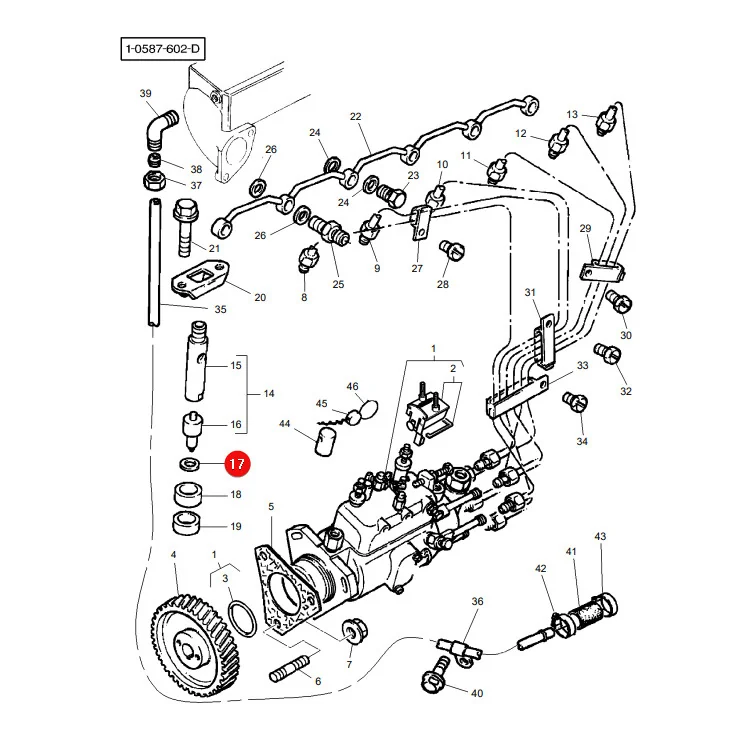 AGCO - 376091X1 - Injektorscheibe Massey Ferguson
