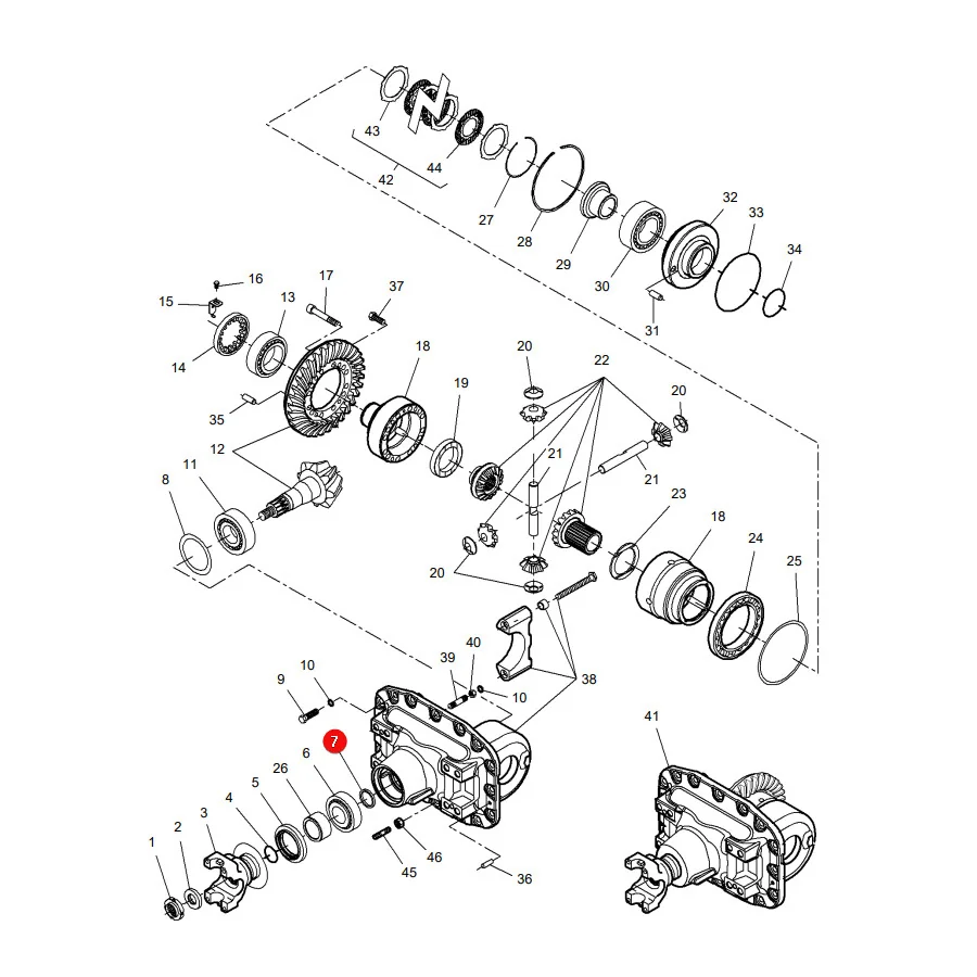 AGCO - 3764216M1 - Massey Ferguson  Unterlegscheibe