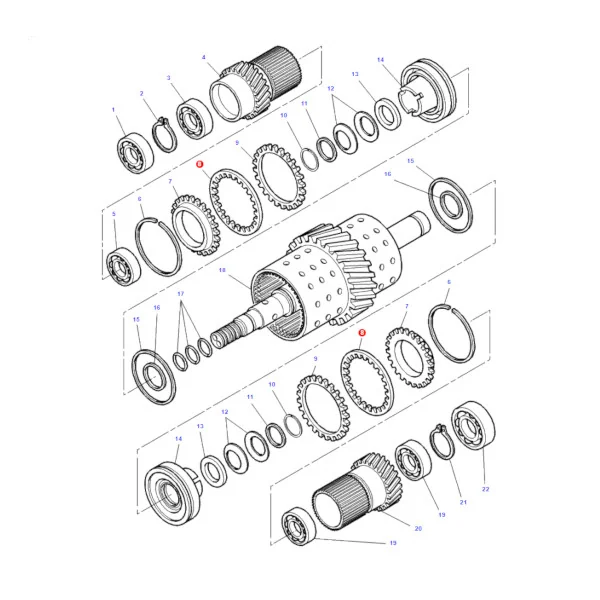 AGCO - 3779205M1 - Massey Ferguson Kupplungsscheiben-Distanzstück