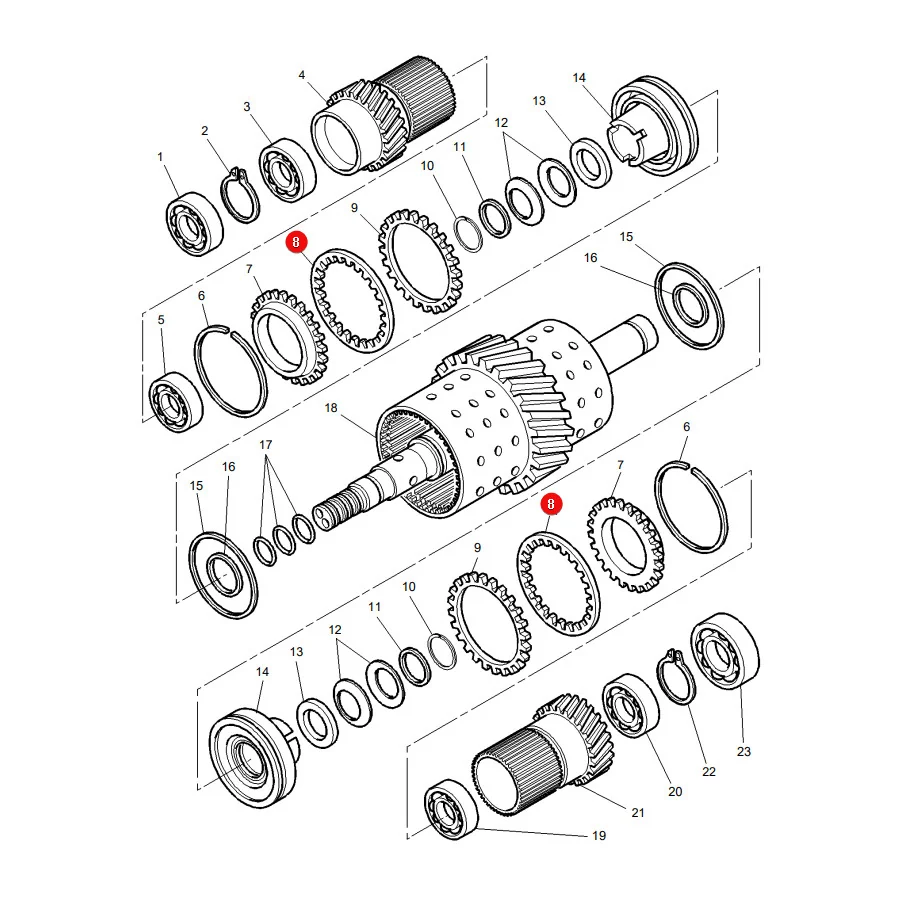 AGCO - 3779324M2 - Massey Ferguson  Getriebe-Reibscheibe