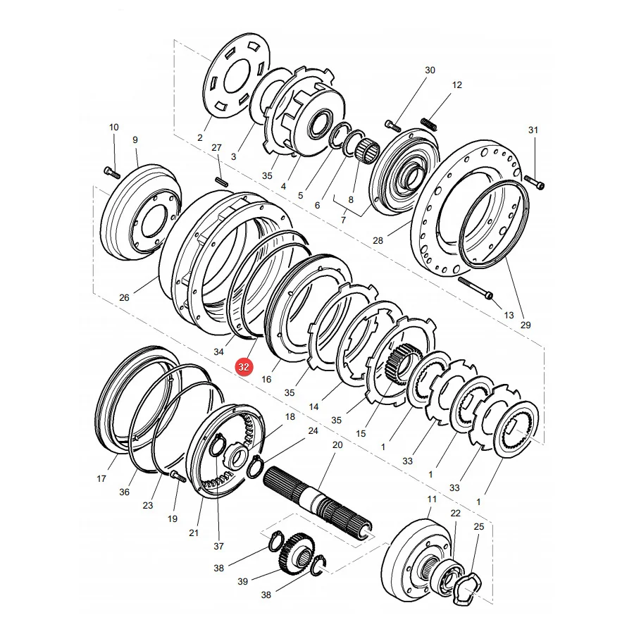 AGCO - 378287X1 - O-Ring für Getriebe Massey Ferguson