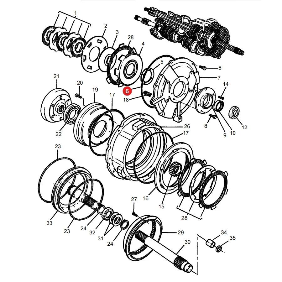 AGCO - 378291X1 - O-Ring für Getriebe Massey Ferguson
