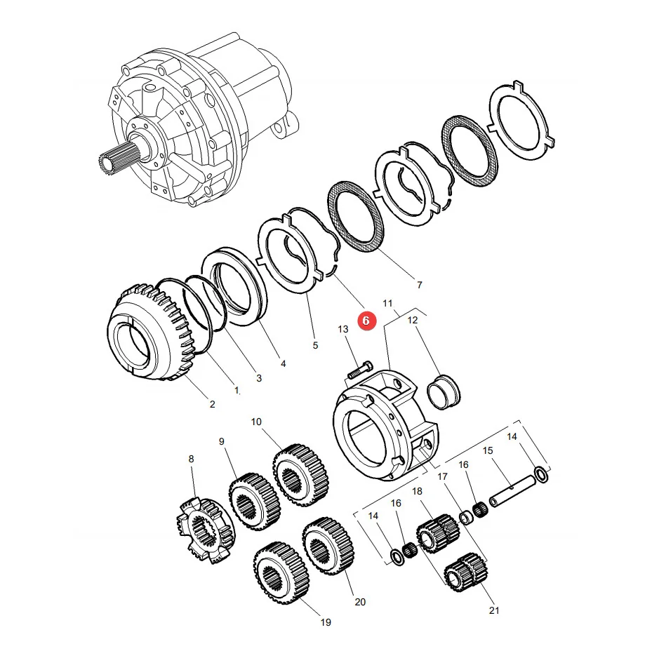 AGCO - 3795274M1 - Wellenfeder der Speedshift-Scheibe Massey Ferguson