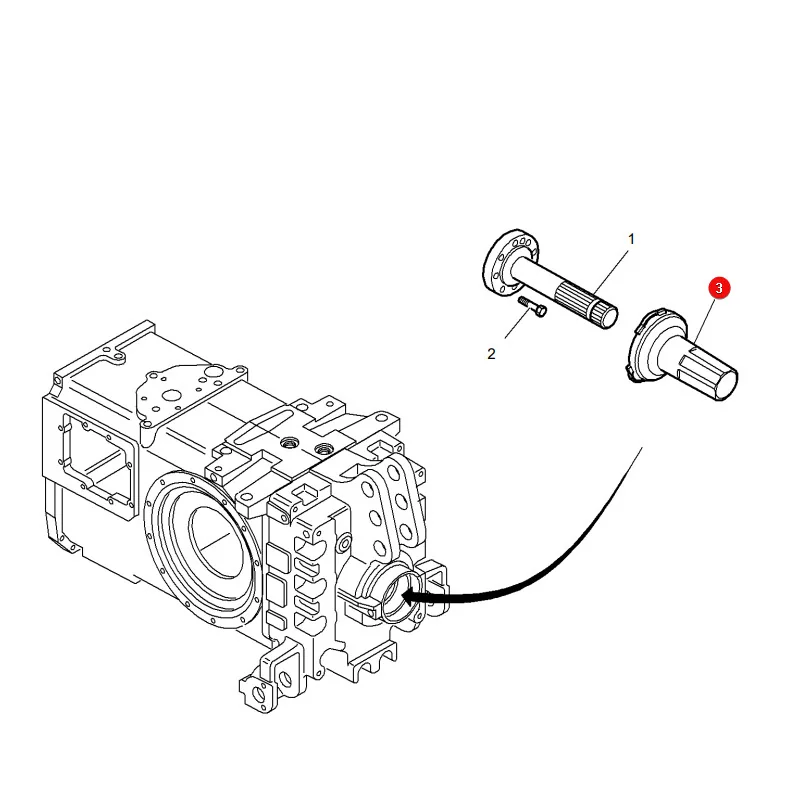 AGCO - 3795979M1 - Abdeckung der Zapfwellenwelle Massey Ferguson