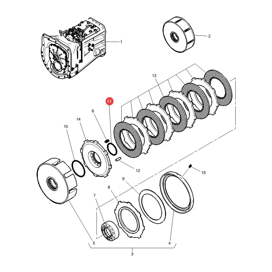 AGCO - 3815650M1 - Massey Ferguson Getriebe O-Ring