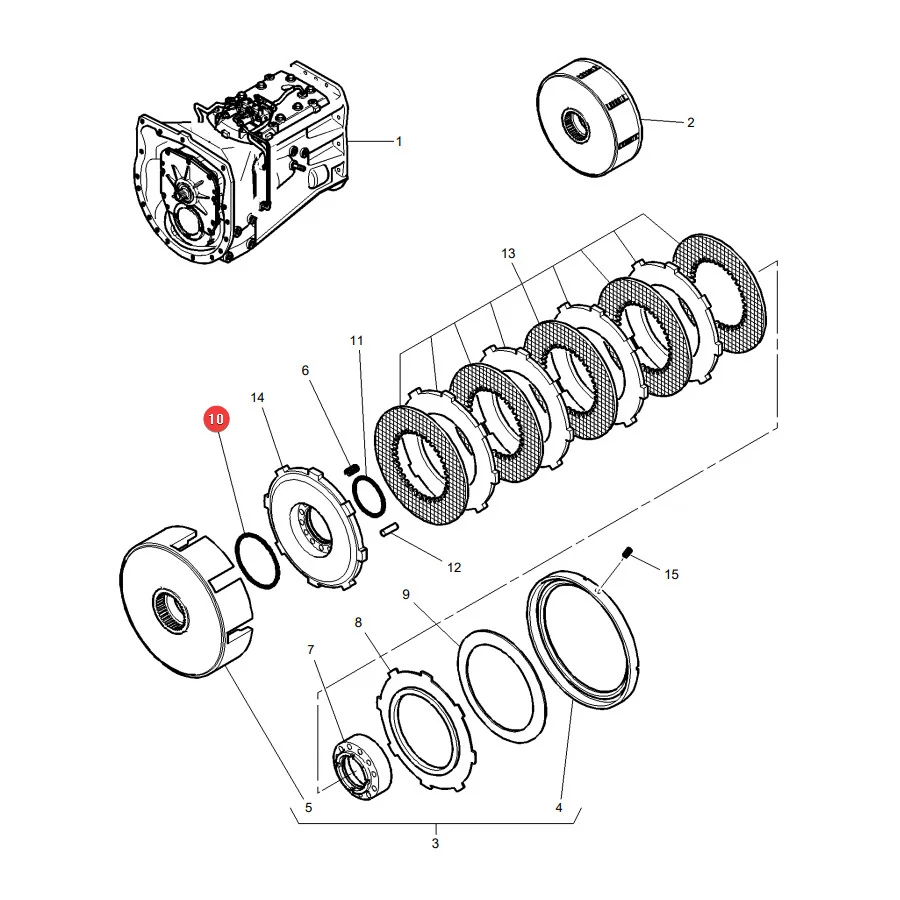 AGCO - 3815651M1 - Massey Ferguson Nasskupplung O-Ring
