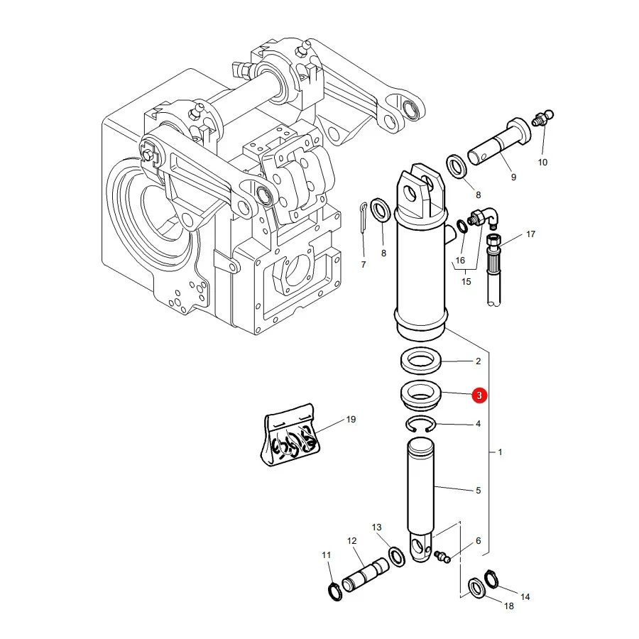 AGCO - 3902765M1 - Massey Ferguson  Dichtring