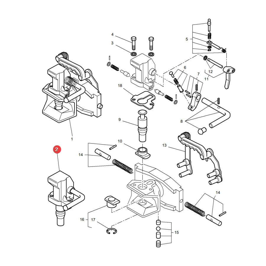 AGCO - 3903268M91 - Massey Ferguson Automatisches Anhängekupplungselement