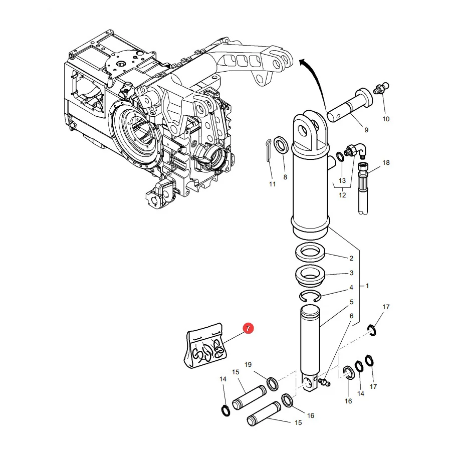 AGCO - 3903665M91 - Massey Ferguson Zapfwellen-Dichtring-Satz