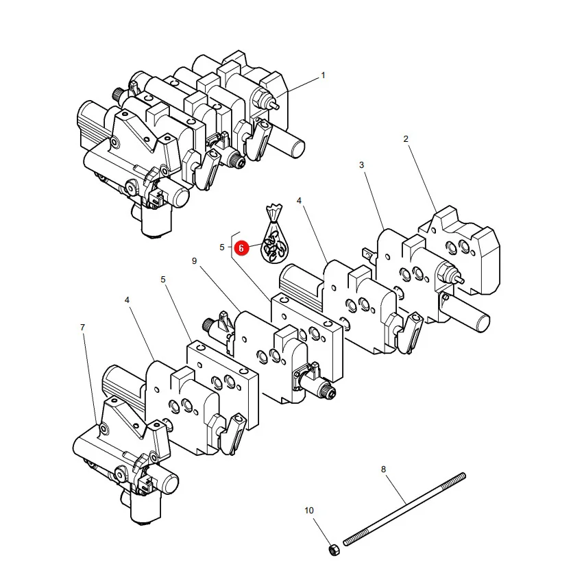 AGCO - 3907028M91 - Massey Ferguson  Verteilerdichtungssatz