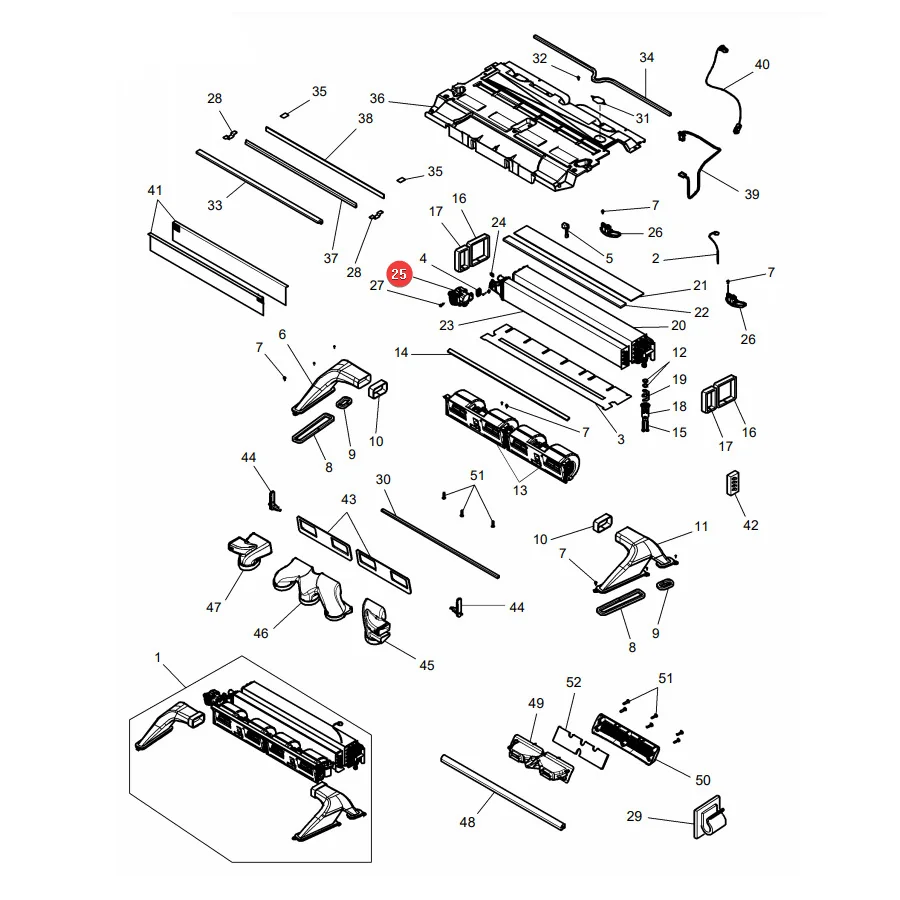 AGCO - 3907312M3 - Massey Ferguson es Heizungsventil