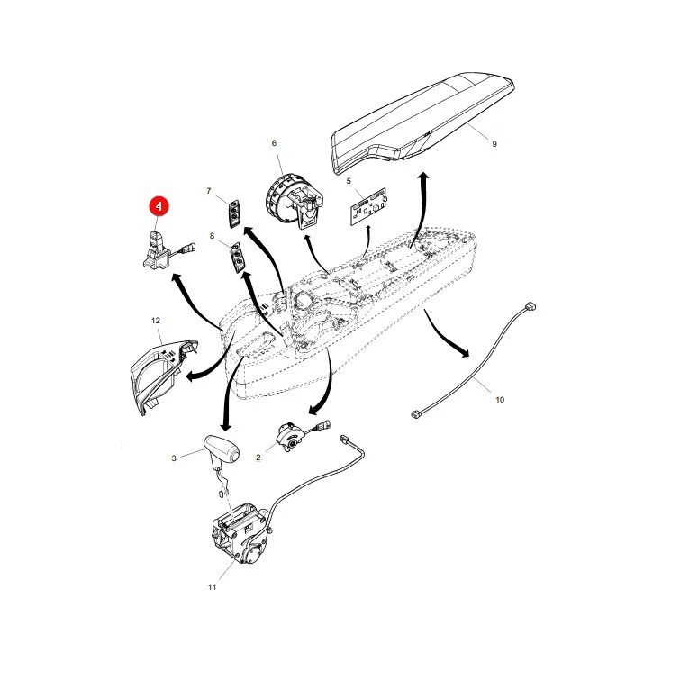 AGCO - 3909462M91 - Massey Ferguson er Joystick