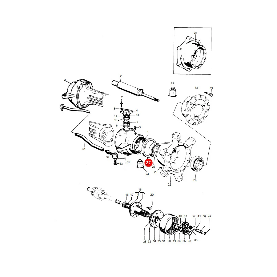 AGCO - 395527X1 - Massey Ferguson  Dichtring