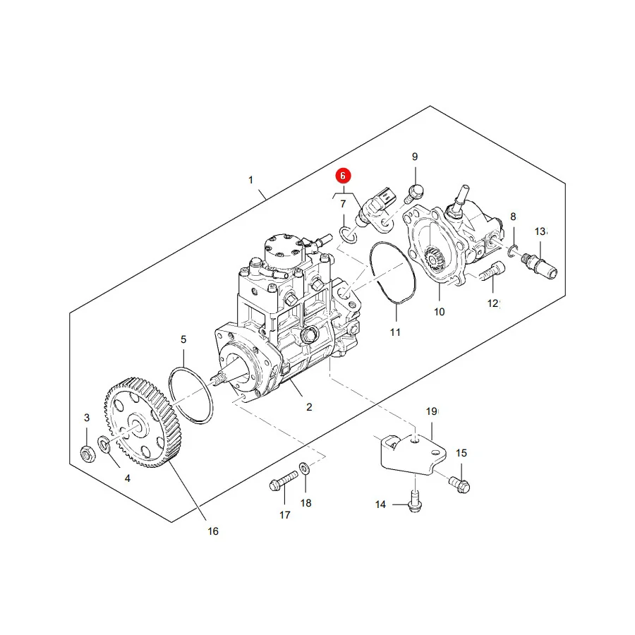 AGCO - 4226444M91 - Geschwindigkeitssensor Massey Ferguson